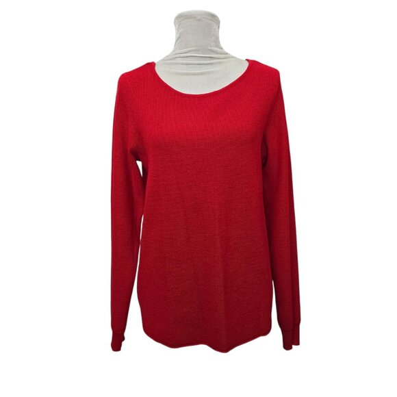Cyrus Sweaters - 🎀 Cyrus Red Knit Long Sleeve Sweater Size Medium
